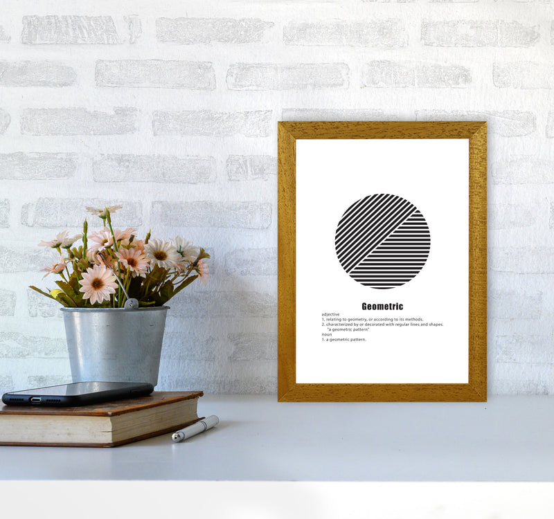 Geometric Meaning 3 Modern Print A4 Print Only