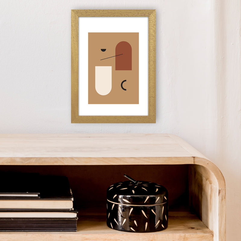 Mica Sand N15  Art Print by Pixy Paper A4 Print Only