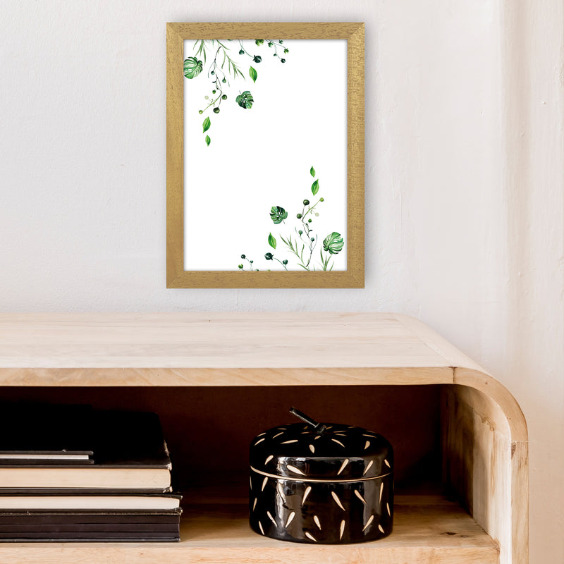 Top And Bottom Plants Exotic  Art Print by Pixy Paper A4 Print Only