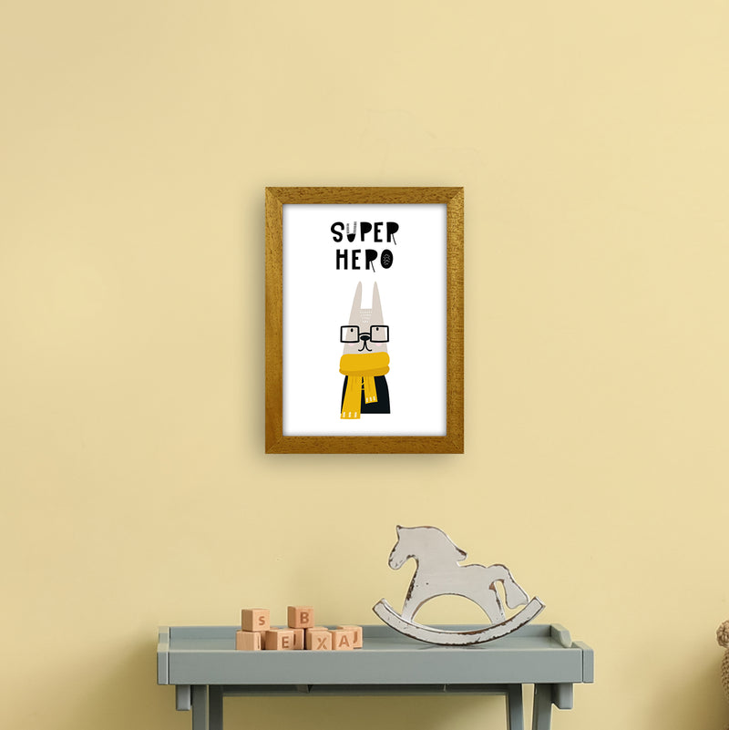 Super Hero Animal Pop  Art Print by Pixy Paper A4 Print Only