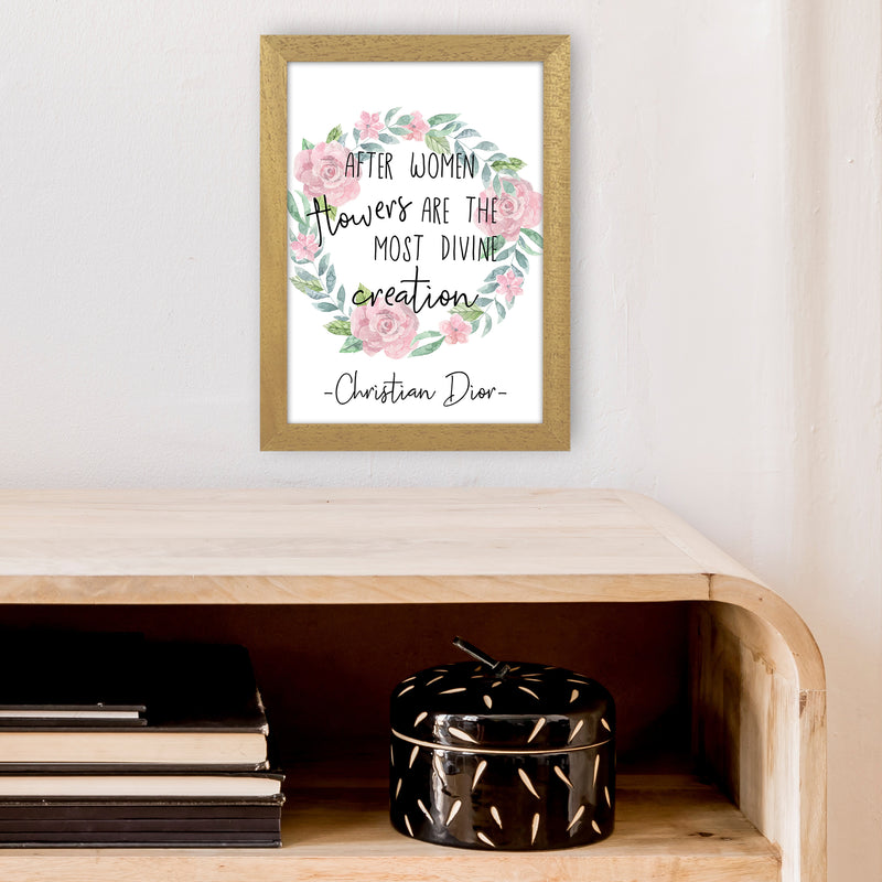 After Women Flowers  Art Print by Pixy Paper A4 Print Only