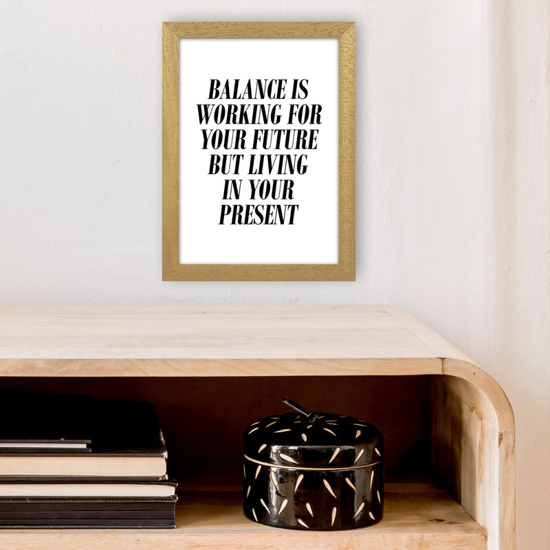 Balance Is  Art Print by Pixy Paper A4 Print Only