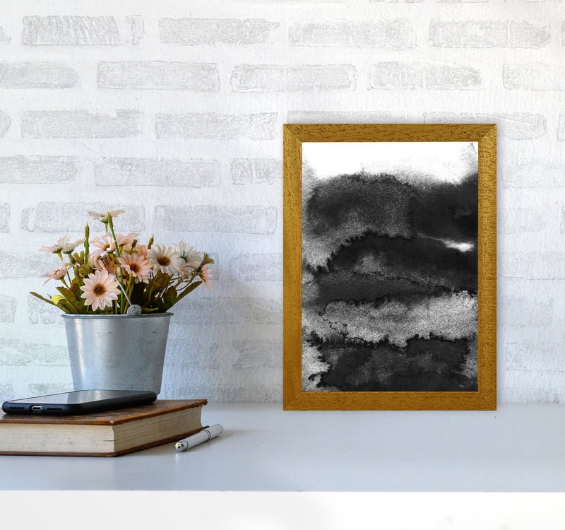 Majestic Monochrome Watercolour 16 Art Print by Pixy Paper A4 Print Only