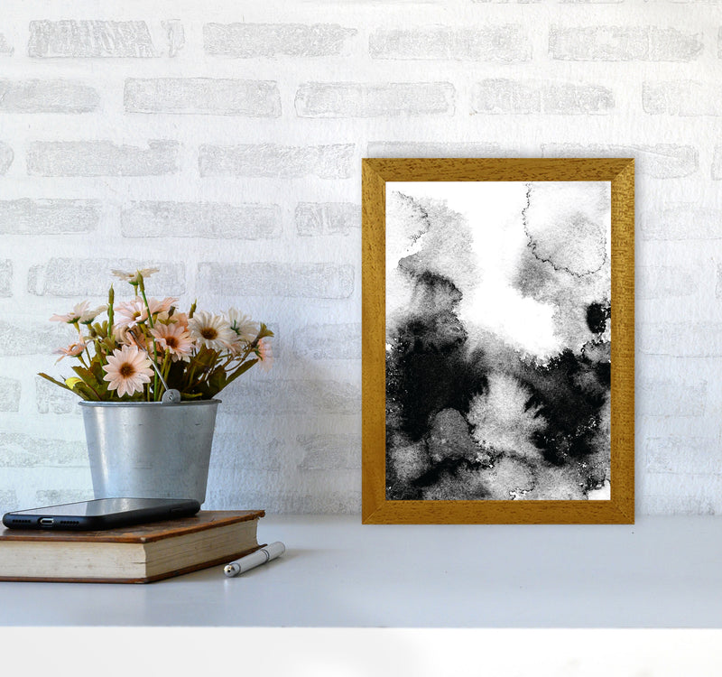 Majestic Monochrome Watercolour 12 Art Print by Pixy Paper A4 Print Only