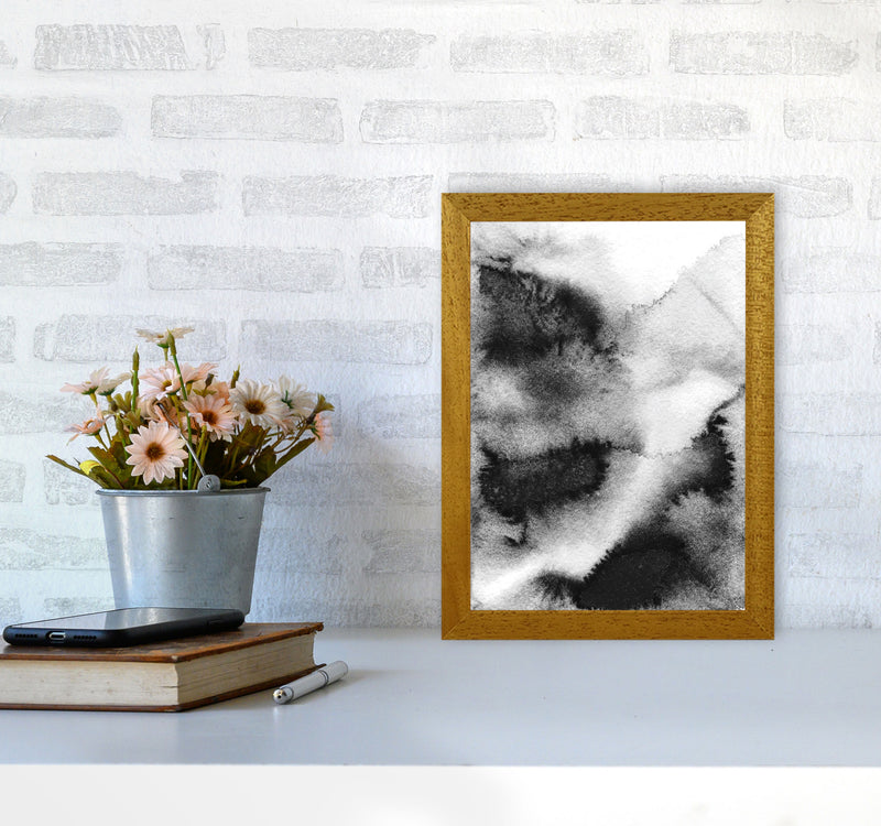 Majestic Monochrome Watercolour 03 Art Print by Pixy Paper A4 Print Only