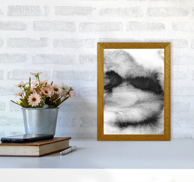 Majestic Monochrome Watercolour 08 Art Print by Pixy Paper A4 Print Only