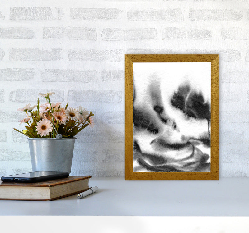Majestic Monochrome Watercolour 06 Art Print by Pixy Paper A4 Print Only