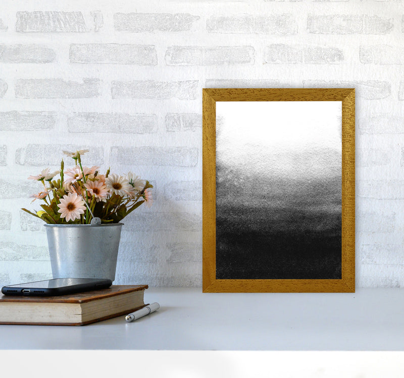 Majestic Monochrome Watercolour 07 Art Print by Pixy Paper A4 Print Only
