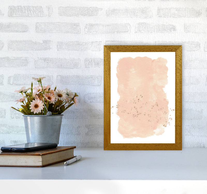 Aztec Blush Watercolour Art Print by Pixy Paper A4 Print Only