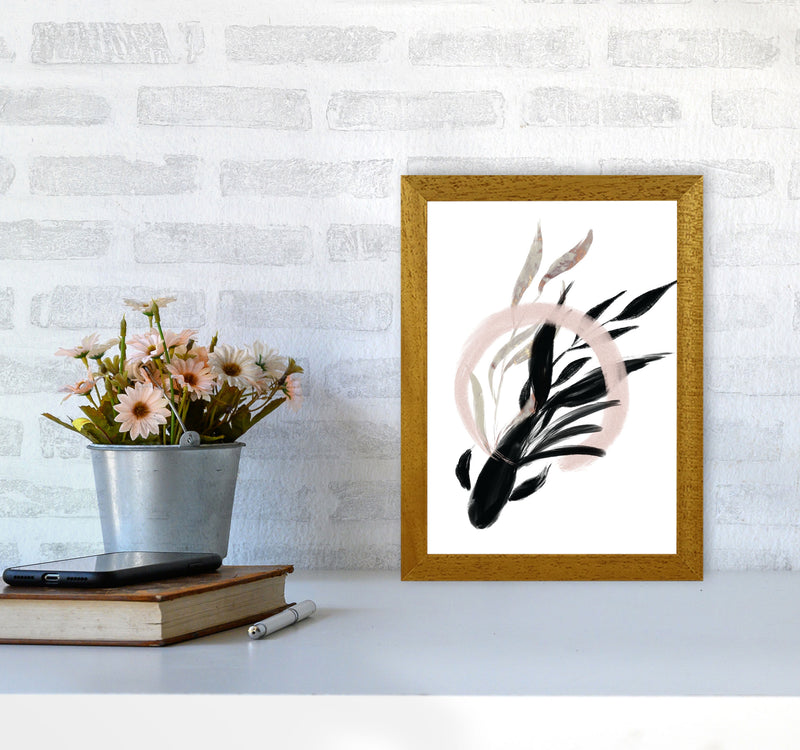 Delicate Floral Fish 02 Art Print by Pixy Paper A4 Print Only
