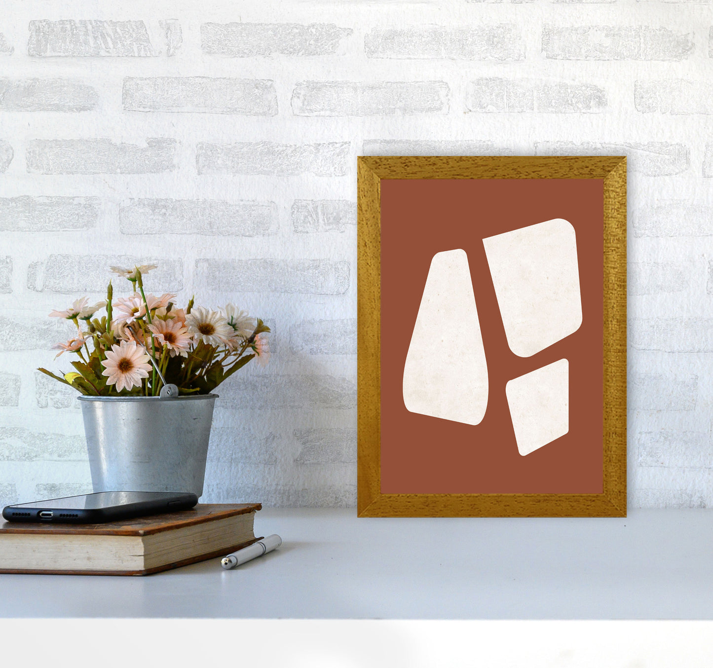 Autumn Luane abstract Art Print by Pixy Paper A4 Print Only