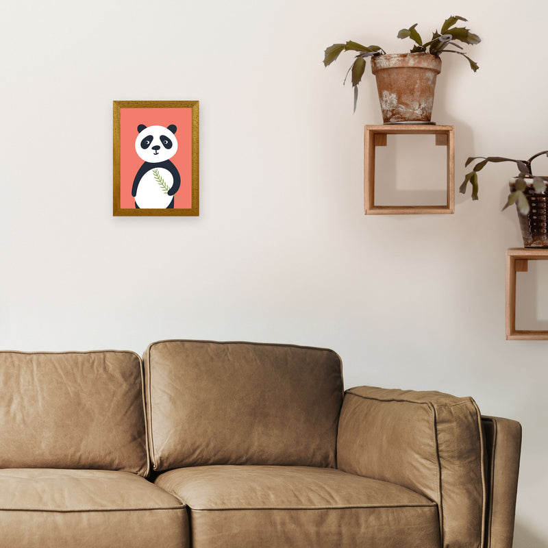 Panda Neutral kids Art Print by Pixy Paper A4 Print Only