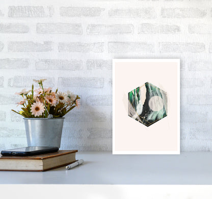 Random Geo Styles 1 Modern Print A4 Black Frame