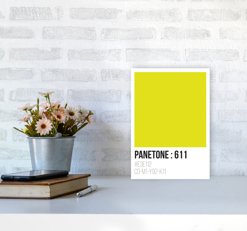 Panetone Colours 611 Modern Print A4 Black Frame