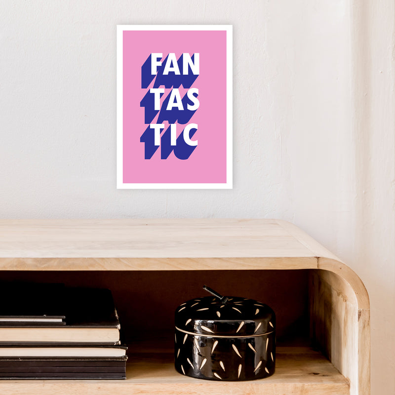 Fantastic Shadow  Art Print by Pixy Paper A4 Black Frame