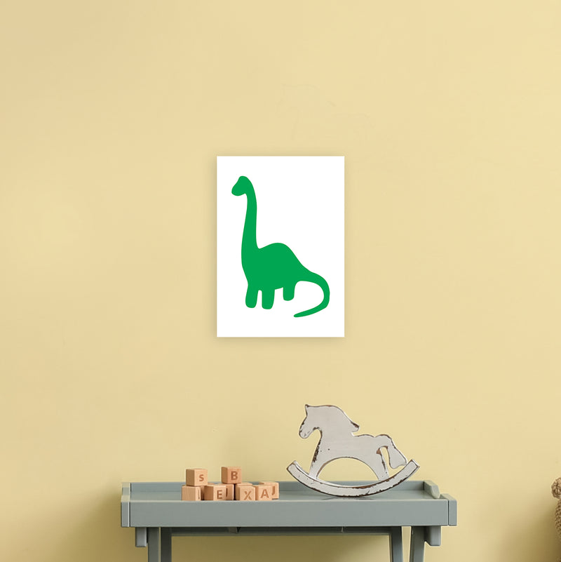 Brach Green  Art Print by Pixy Paper A4 Black Frame