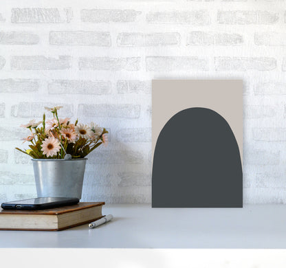 Inspired Off Black and Stone Hill Art Print by Pixy Paper A4 Black Frame