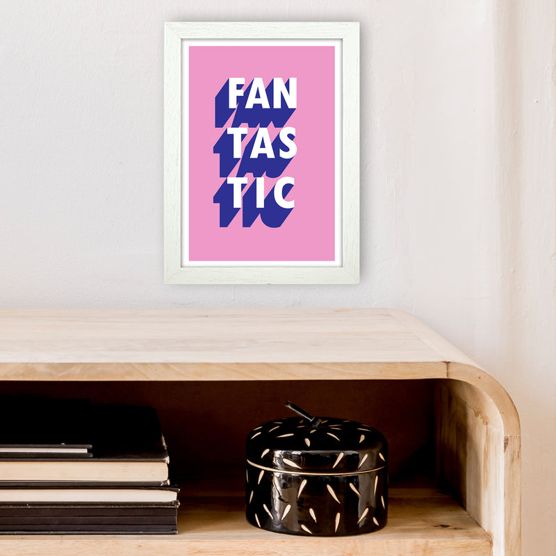 Fantastic Shadow  Art Print by Pixy Paper A4 Oak Frame
