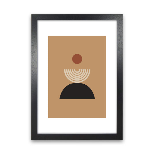 Mica Sand Fountain N19  Art Print by Pixy Paper Black Grain