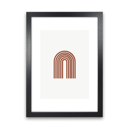 Mica Sand Rainbow N18  Art Print by Pixy Paper Black Grain