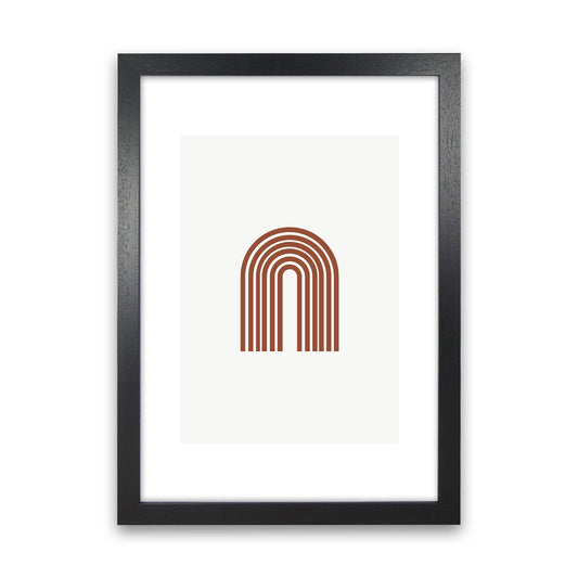 Mica Sand Rainbow N18  Art Print by Pixy Paper Black Grain