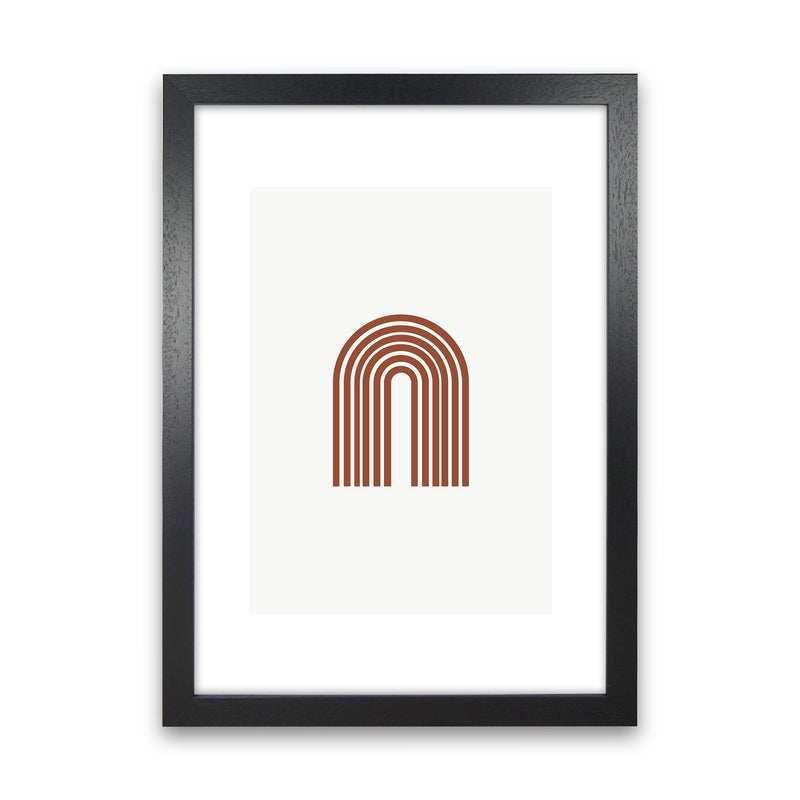 Mica Sand Rainbow N18  Art Print by Pixy Paper Black Grain