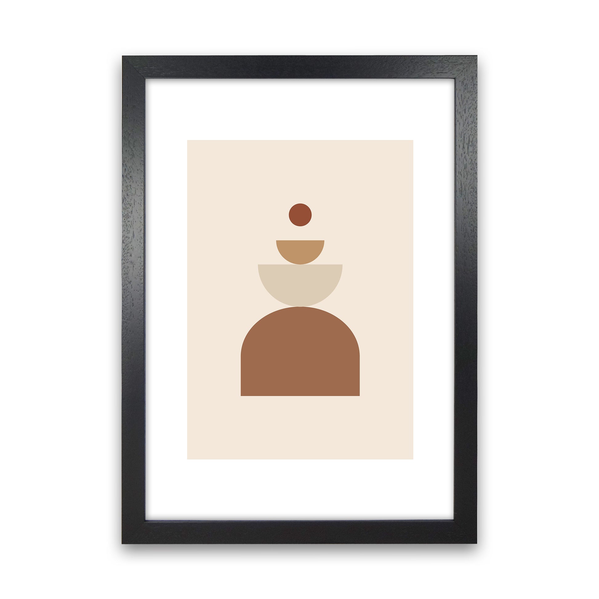 Mica Sand N23  Art Print by Pixy Paper Black Grain