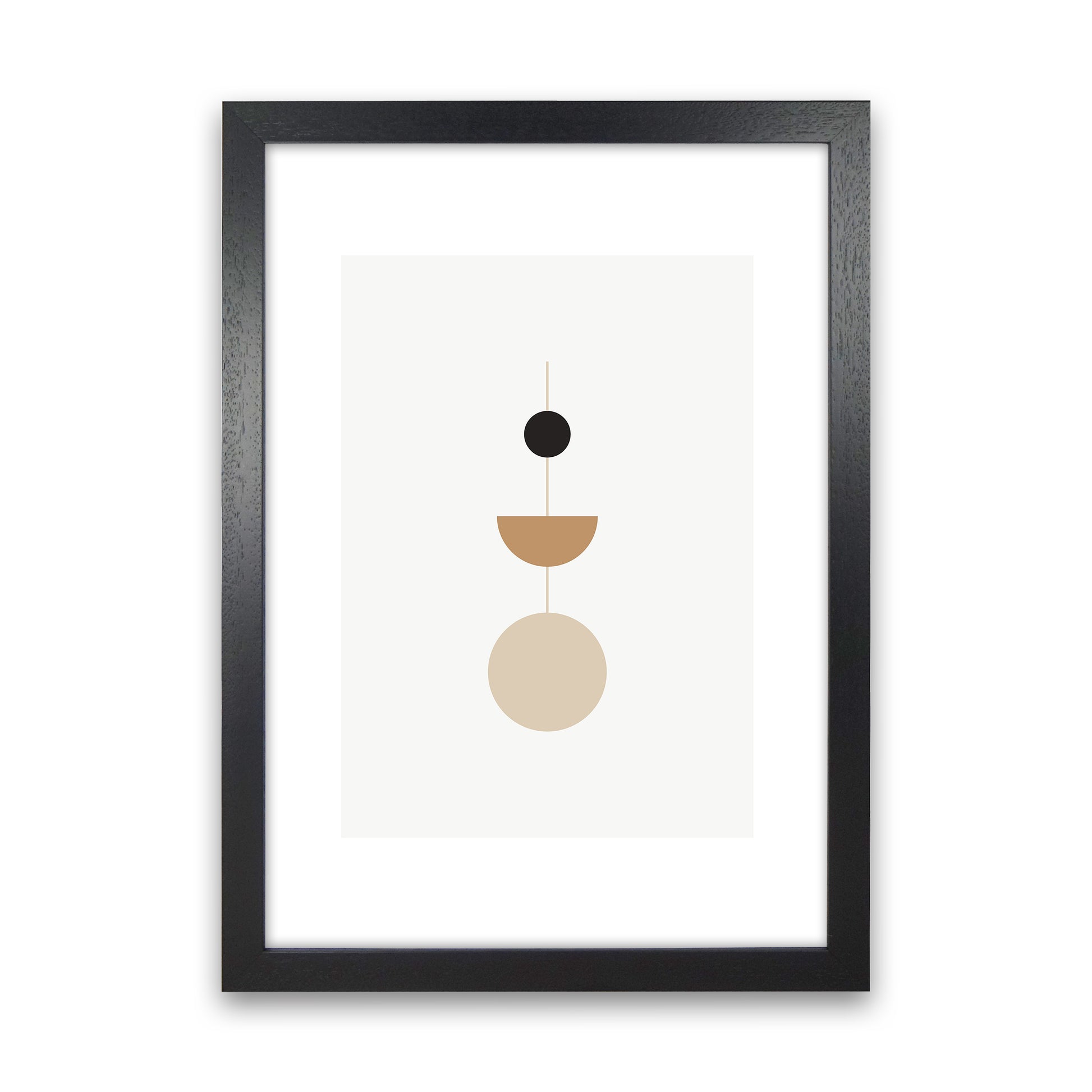 Mica Sand N20  Art Print by Pixy Paper Black Grain