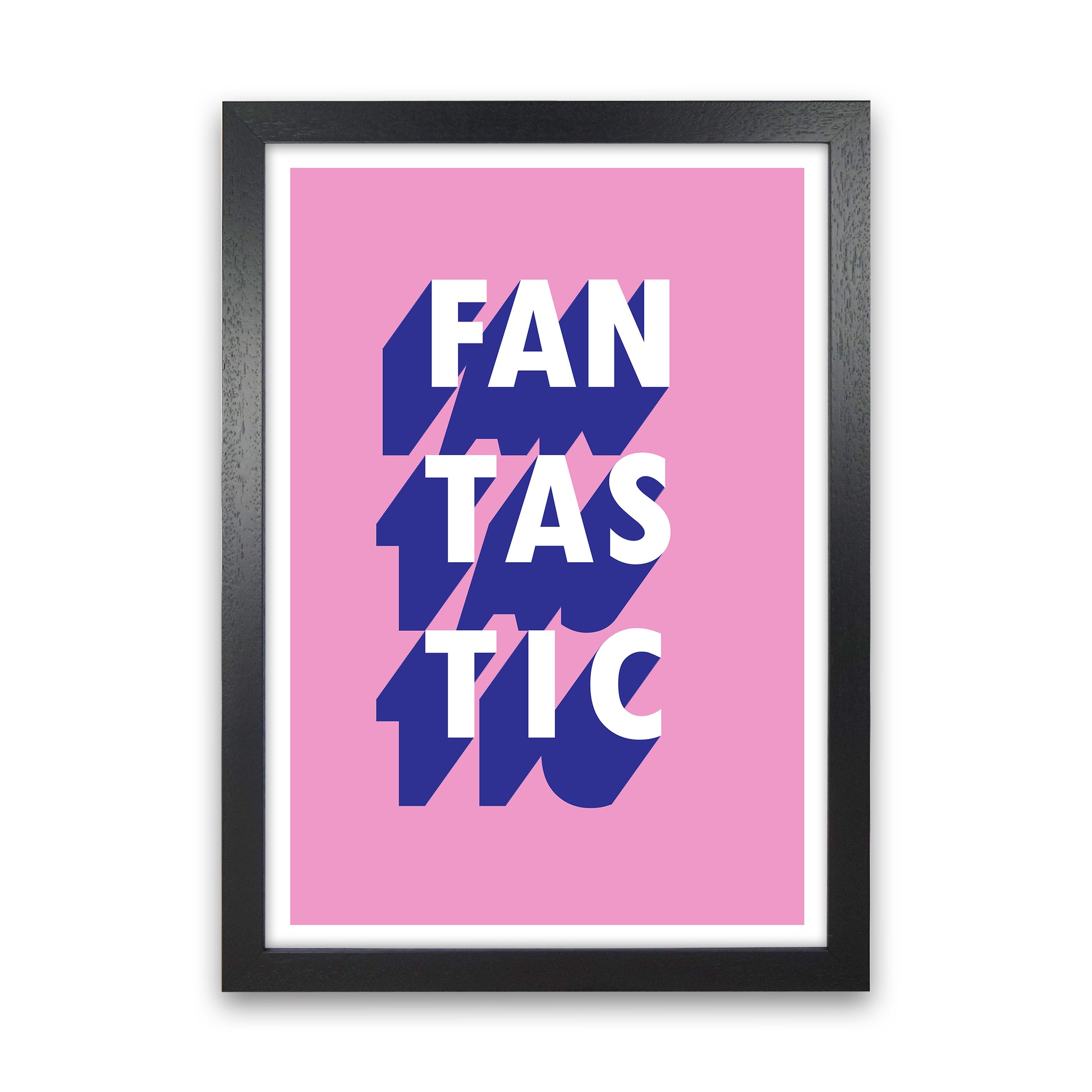 Fantastic Shadow  Art Print by Pixy Paper Black Grain