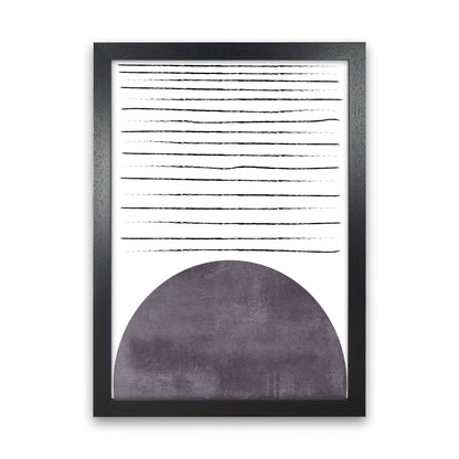 Sun lines pink cotton Art Print by Pixy Paper Black Grain