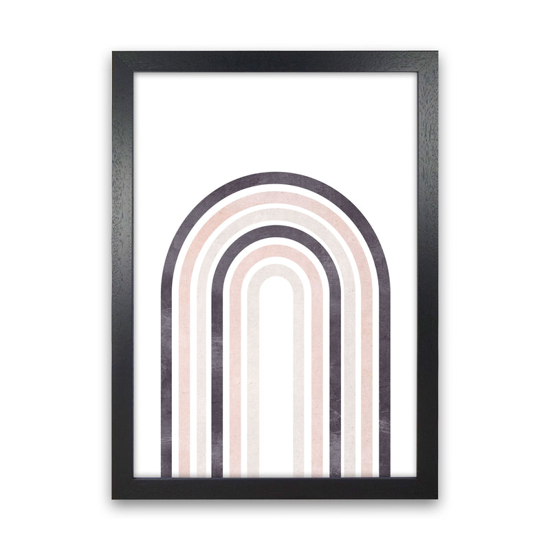 Rainbow pink cotton Art Print by Pixy Paper Black Grain