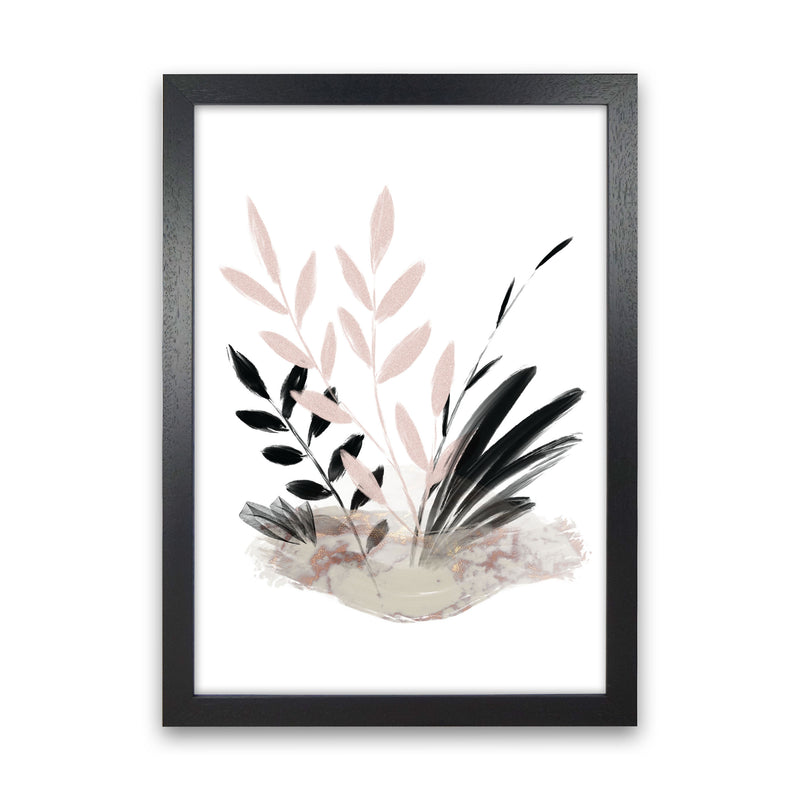 Delicate Floral 05 Art Print by Pixy Paper Black Grain