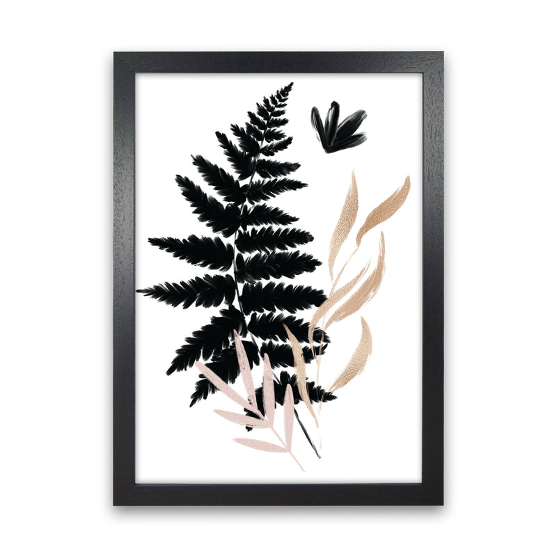Delicate Floral 07 Art Print by Pixy Paper Black Grain