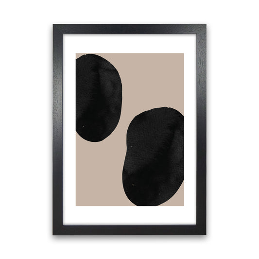 Autumn Alice abstract Art Print by Pixy Paper Black Grain