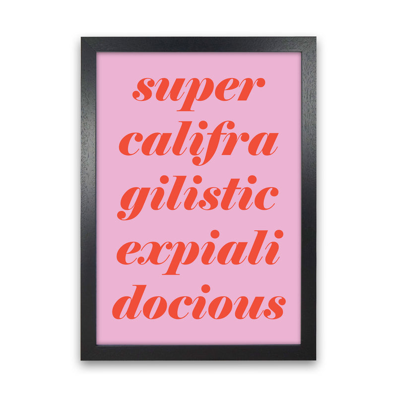 Mary Poppins Art Print by Pixy Paper Black Grain