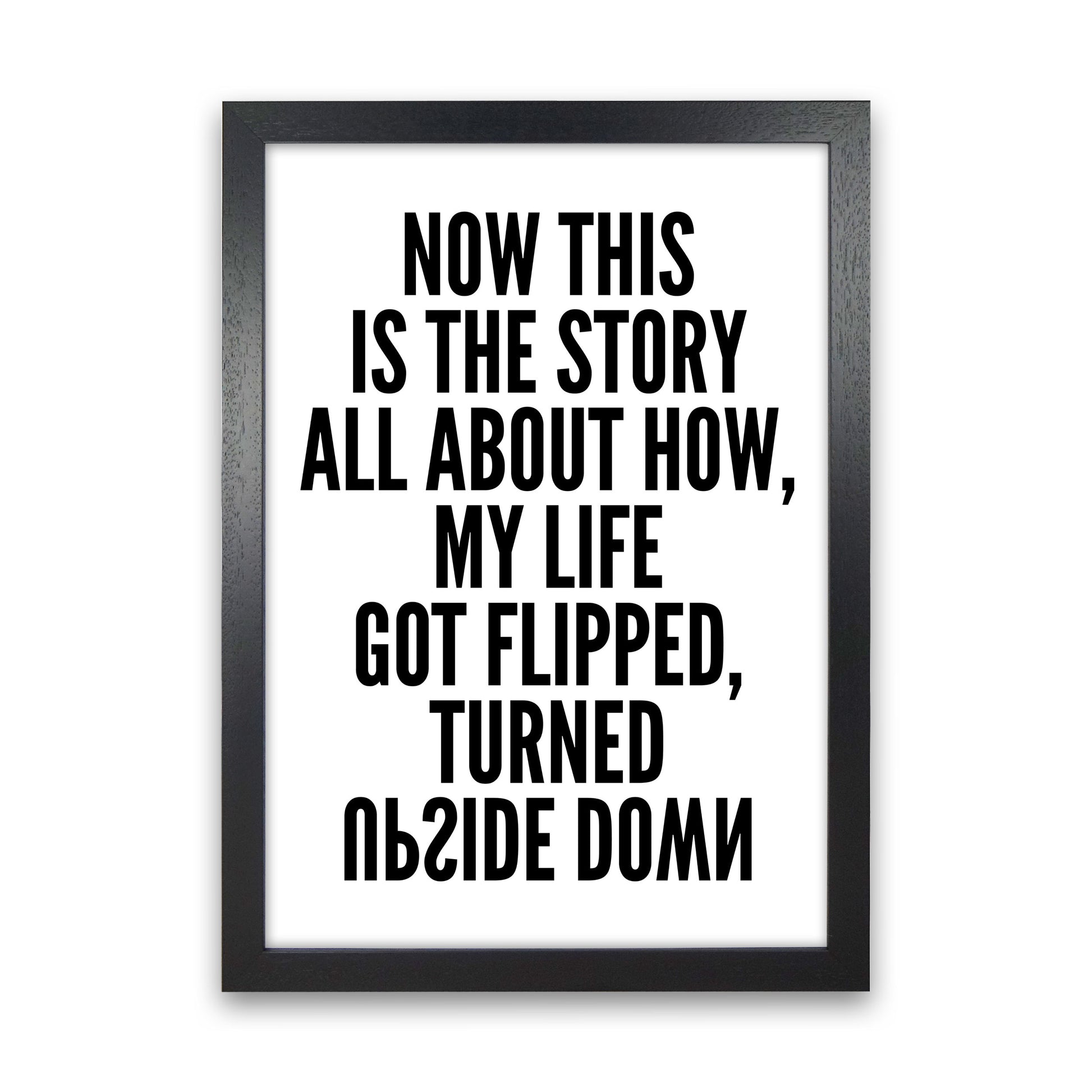 Fresh Prince Art Print by Pixy Paper Black Grain