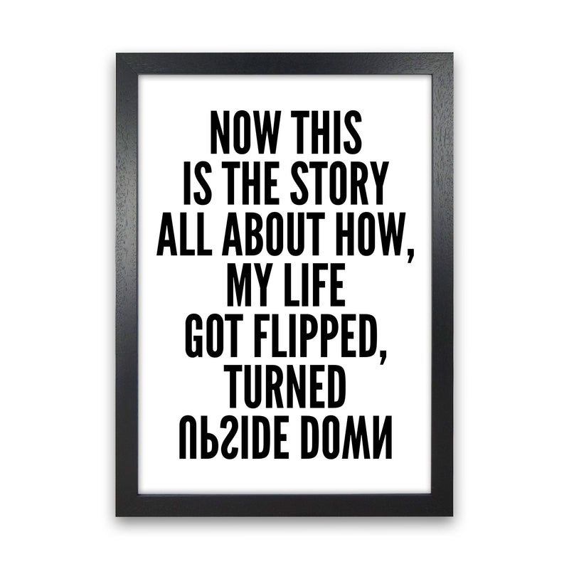 Fresh Prince Art Print by Pixy Paper Black Grain