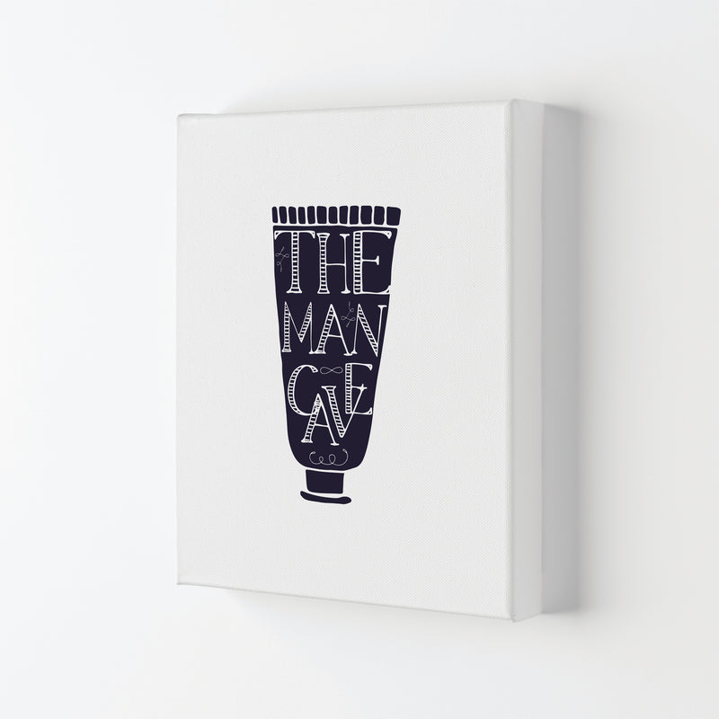 The Man Cave 1 Modern Print, Framed Bathroom Wall Art Canvas