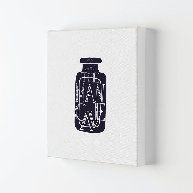 The Man Cave 3 Modern Print, Framed Bathroom Wall Art Canvas