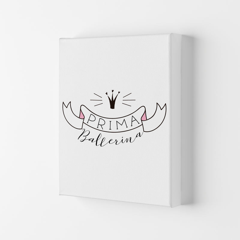 Prima Ballerina Framed Nursey Wall Art Print Canvas