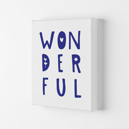 Wonderful Navy Framed Nursey Wall Art Print Canvas