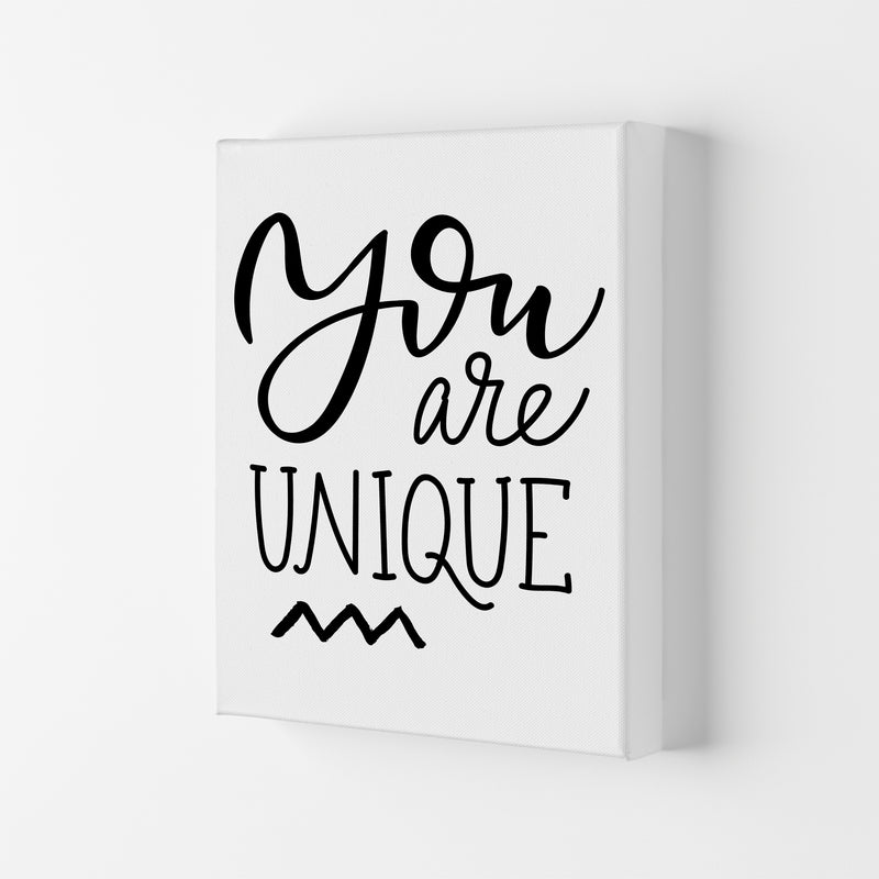 You Are Unique Modern Print Canvas