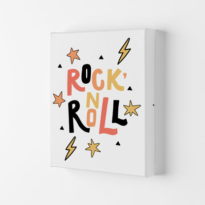 Rock &#39;N Roll Framed Nursey Wall Art Print Canvas
