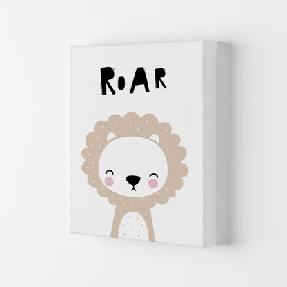 Lion Roar Modern Print Animal Art Print Canvas