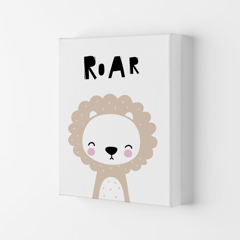 Lion Roar Modern Print Animal Art Print Canvas