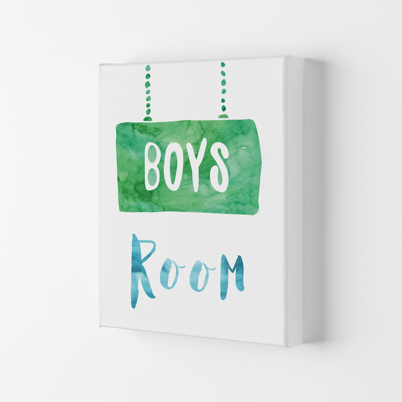 Boys Room Watercolour Framed Nursey Wall Art Print Canvas