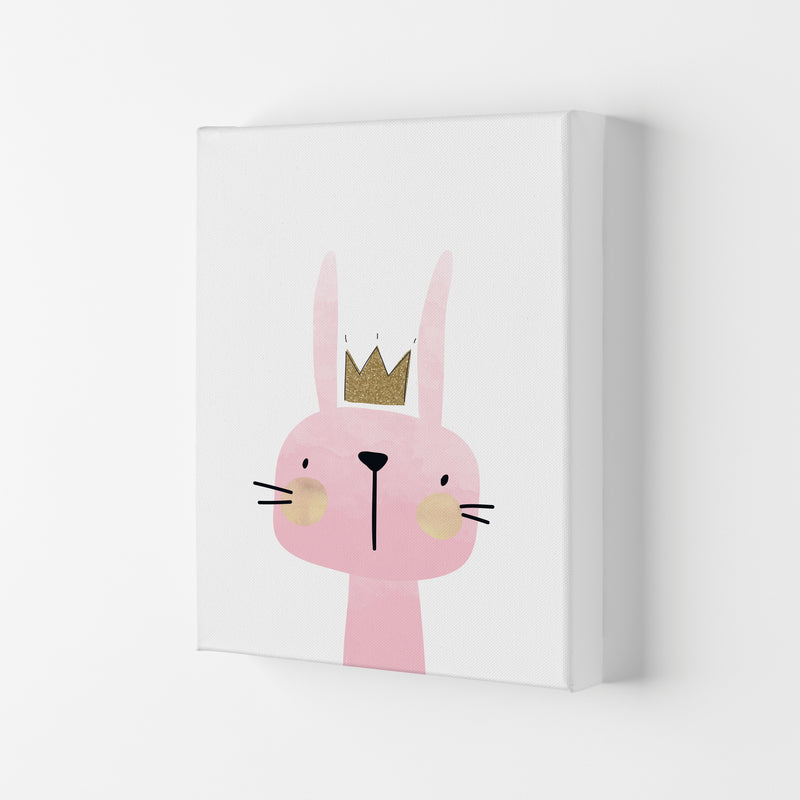 Scandi Bunny Watercolour Framed Nursey Wall Art Print Canvas