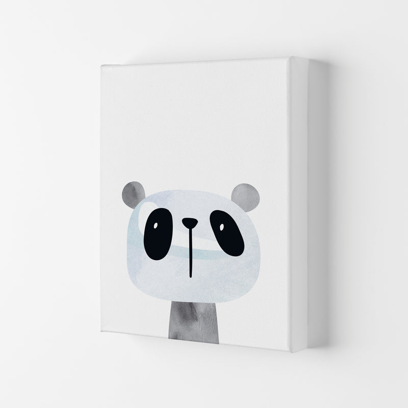 Scandi Panda Watercolour Framed Nursey Wall Art Print Canvas