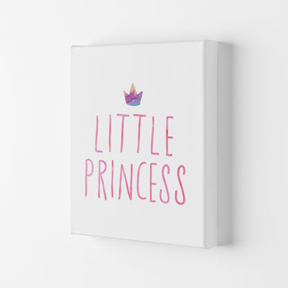 Little Princess Watercolour Modern Print Canvas