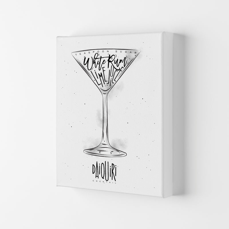 Daiquiri Cocktail Modern Print, Framed Kitchen Wall Art Canvas